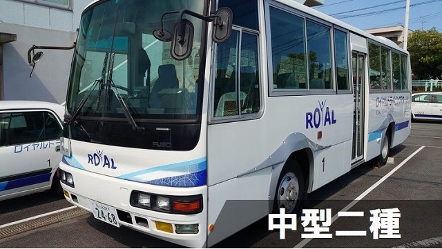 中型二種免許　ロイヤル