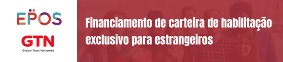 Financiamento de carteira de habilitação exclusivo para estrangeiros