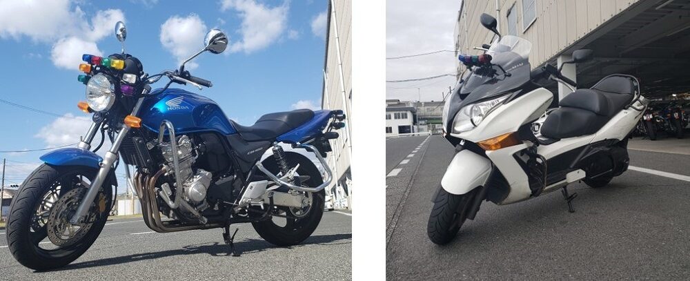 普通二輪　CB400　シルバーウイング