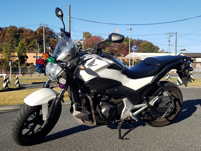 大型二輪免許　教習車　NC750 