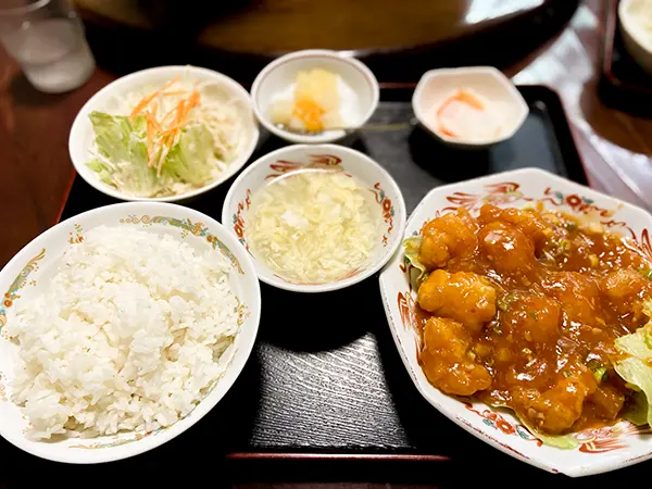 中華料理 青島の料理