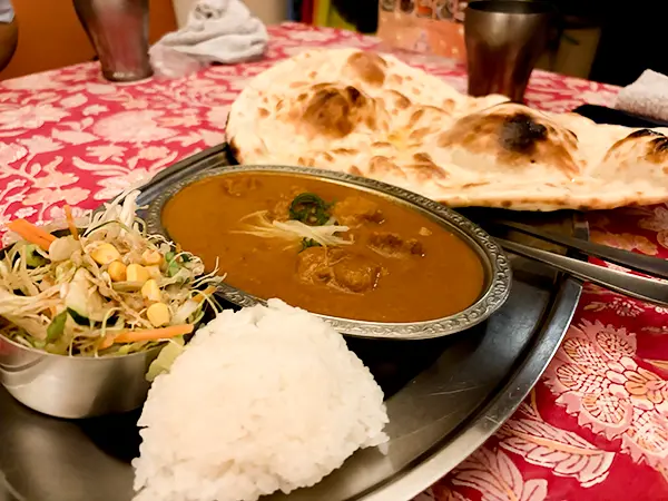 インドダイニングカフェ マターの料理
