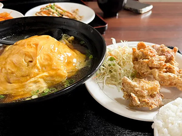 蓮華亭の料理